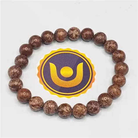 Brown Snowflake Obsidian Bracelet – Gemobia