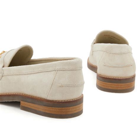 Duke + Dexter Men's Wilde Horsebit Penny Loafer in Biscuit Duke + Dexter