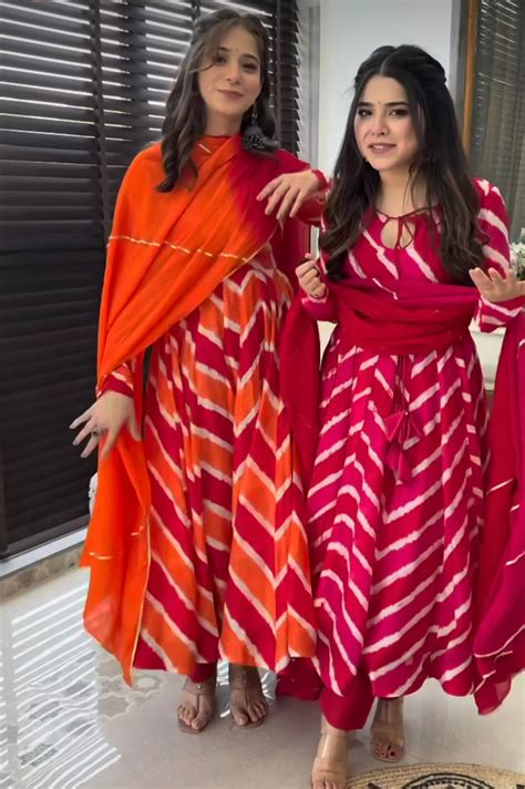 3 piece party wear sets – DA kurtis