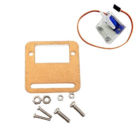 Servo Mount Holder Acrylic Bracket for SG90/MG90 Motors