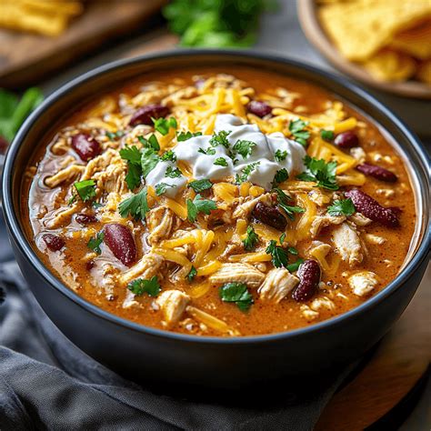Delicious Slow Cooker Cream Cheese Crack Chicken Chili Recipe