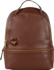 Baggit L ABIM TRIOX HD BROWN 11 L Backpack Brown - Price in India ...