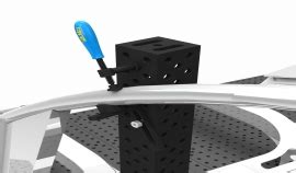 Welcome to Fixto : Modular welding table : D16 2D MODULAR WELDING TABLE