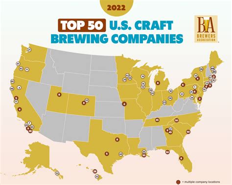 Brewers Association Releases Top 50 Craft Breweries by Volume for 2022 ...