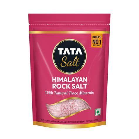 Tata Himalayan Rock Pink Salt, 1kg Pouch, Premium Sendha Namak, With ...