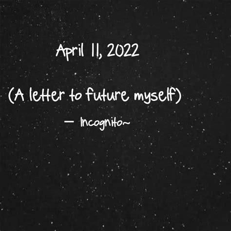 April 11, 2022 (A letter... | Quotes & Writings by Pratyaksha! | YourQuote