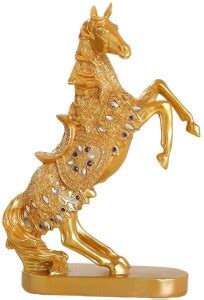 LoomTree Luxury Galloping Horse Statue Table Animal Figurine Home ...