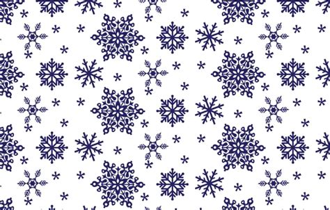 Wallpaper winter, white, snowflakes, background, new year, texture for ...