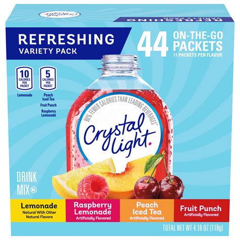 Crystal Light Drink Mix Variety Pack - Shop Mixes & flavor enhancers at ...
