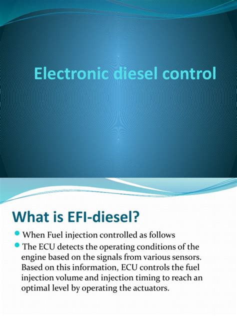 Image result for Diesel Engine Controls