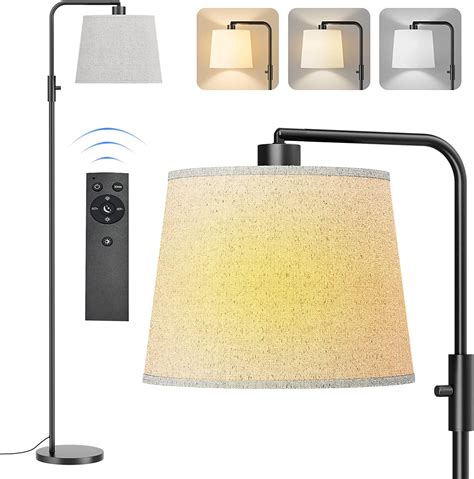 Floor Lamps for Living Room,Standing Lamp with Romote Control,3 Color ...
