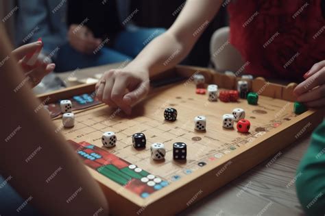 Premium Photo | Young people playing charades board games with ...