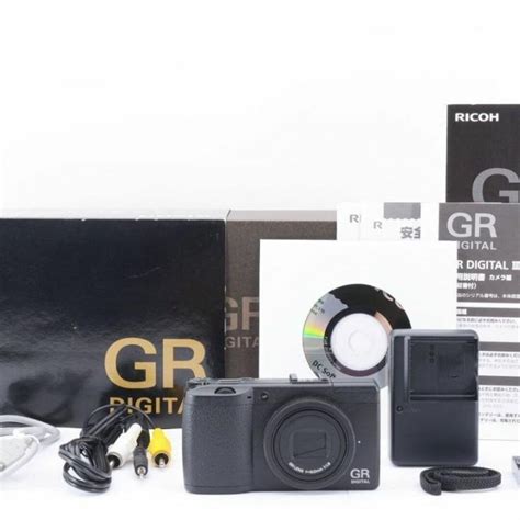 【箱付き】 RICOH GR DIGITAL III コンパクト デジタルカメラの通販 by Cameraショップ⭐️セール開催中｜ラクマ
