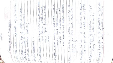 Computational Intelligence SEE - 11SAII PAGE NO. : DATE: Computational ...