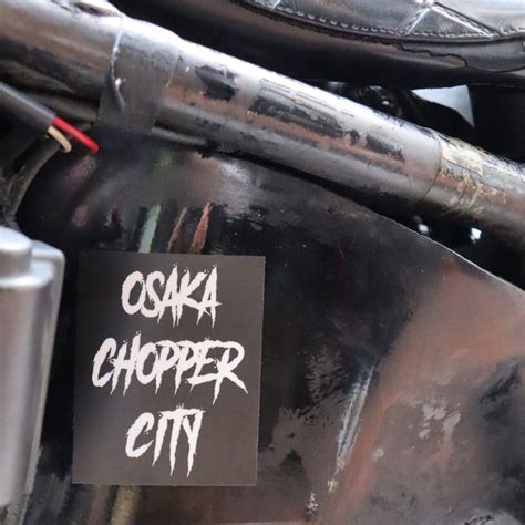 【STILLGO FULLTHROTTLE】OSAKA CHOPPER CITY sticker | STILLGO FULLTHROTTLE