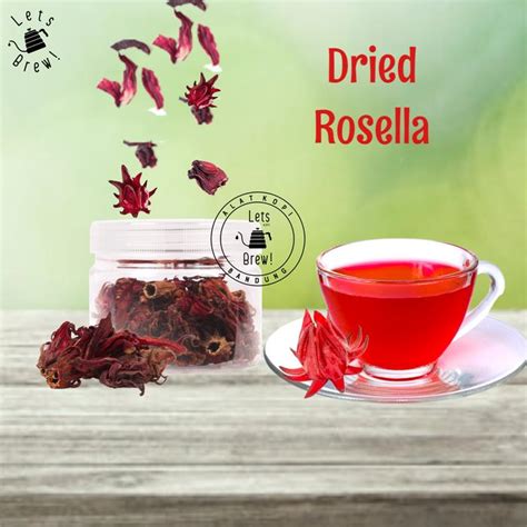 Jual Dried Flower Teh Telang Rosella 20gr / Bunga Telang / Bunga ...