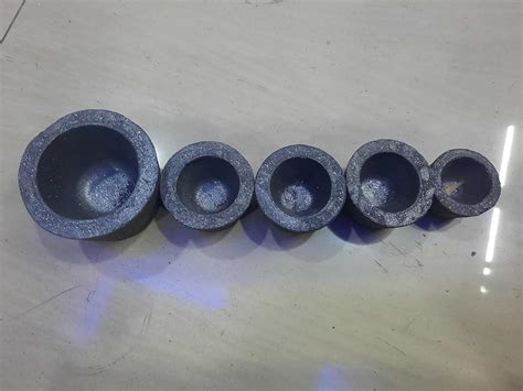 Buy Gold and Silver Melting Crucible(10 gm to 50) Capacity, Gold ...