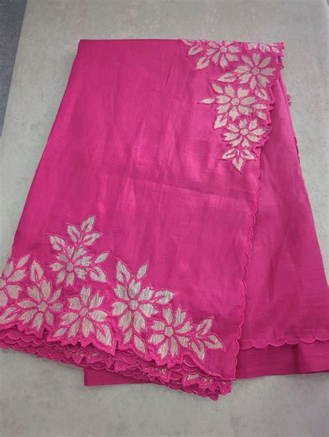 Manipuri Silk Designer Tissue Applique(5753)