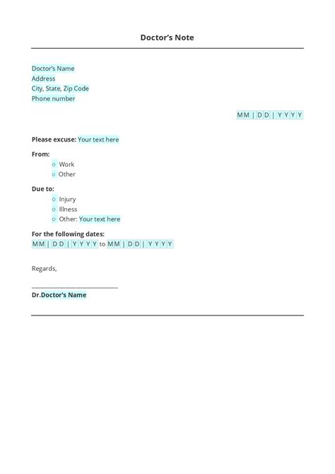 Image result for How to Get a Doctors Note