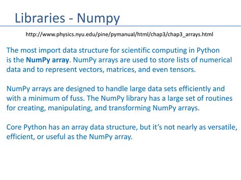 Image result for Numpy Library in Python for Machine Learning