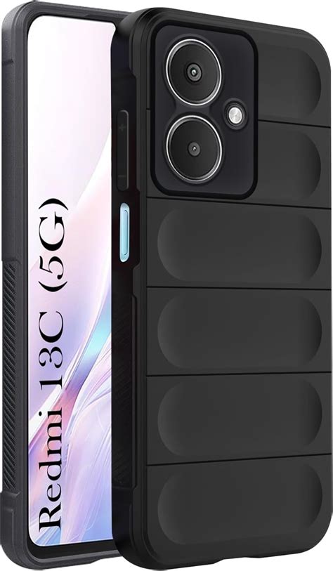 Jkobi Back Cover Case for Redmi 13C 5G (Matte Silicone | Micro-Fiber ...