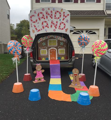 Candy Land Trunk or Treat | Truck or treat, Candyland birthday, Candy ...