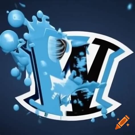 Logo design for Arctic Splash basketball team featuring glacier A ...