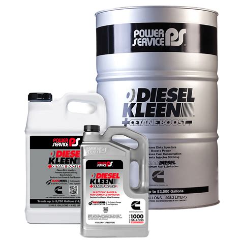 POWER SERVICE DIESEL KLEEN+ CETANE BOOST 3850-02 - 2.5 GALLON JUG ...