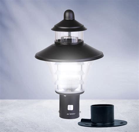 INVENTAA Viva LH Black Gate Light for Home Gate (12W Cool White Bulb ...