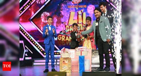 Children’s musical reality show draws to a glitzy close - Times of India