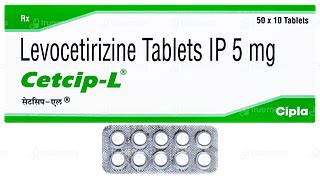 Cetcip L Tablet: Uses, Side Effects, Price & Substitutes