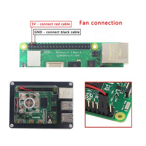 Image result for Raspberry Pi 4B 3-Pin Fan
