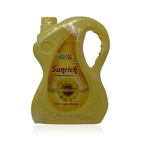 Sunrich Oil - Refined Sunflower, 5L Can : Amazon.in: Grocery & Gourmet ...