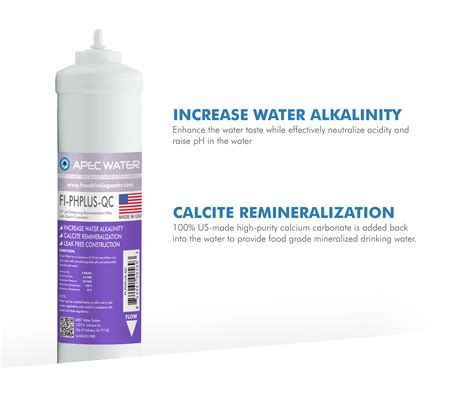 Buy APEC Top Tier Alkaline Mineral Ph+ Ultra Safe Reverse Osmosis ...