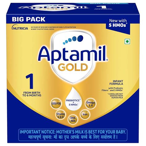 Buy Aptamil Gold Infant Formula Milk Powder for Babies - Stage 1 (Upto ...