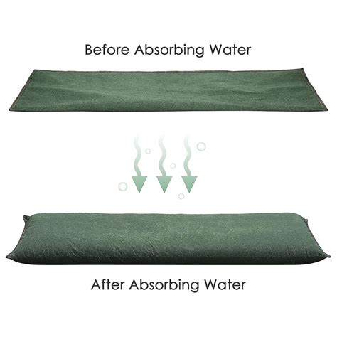 Water Activated Flood Barriers Bag Compatible Basement Garage Flood ...