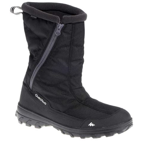QUECHUA ARPENAZ 500 WARM MEN'S SNOW BOOTS - BLACK (43) : Amazon.in ...