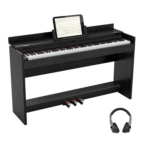 Buy Jomilly Beginner Digital Piano 88 Key Full Size Semi Weighted ...