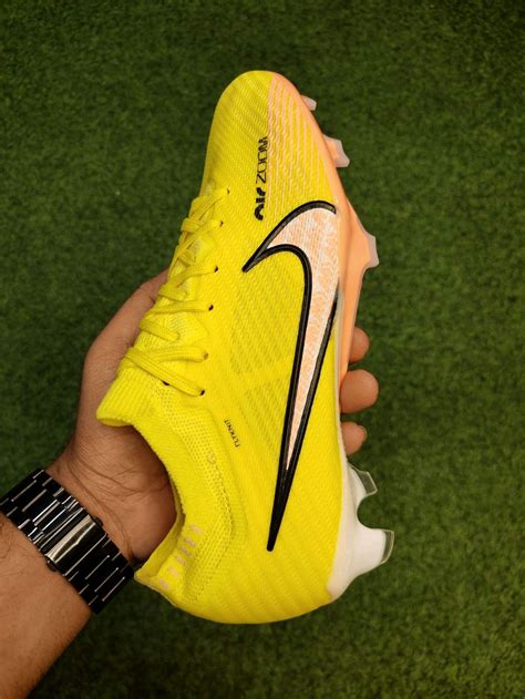Airzoom Mercurial Vapor 15 Yellow Colour Low Ankle With Less