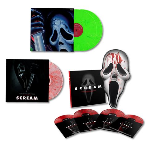 Scream: Original Motion Picture Soundtracks (4-LP Box Set) + Scream (2 ...