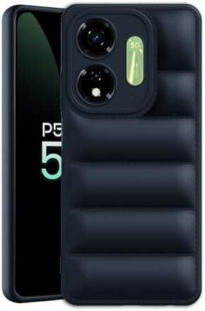 Plus Puffer Case Camera Protection Soft Back Cover for itel P55 5G ...