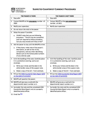 Image result for Counterfeit Money Report Form