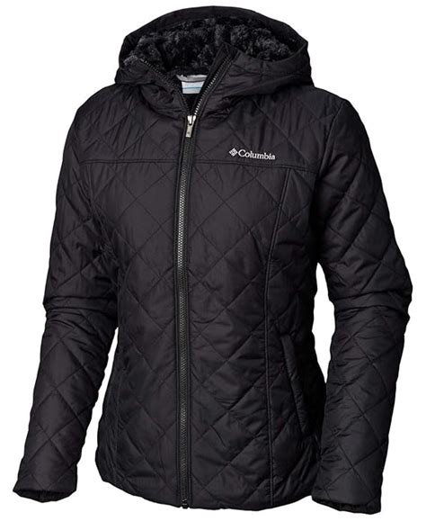 Columbia Women’s Copper Crest Hooded Winter Jacket, Soft Fleece ...