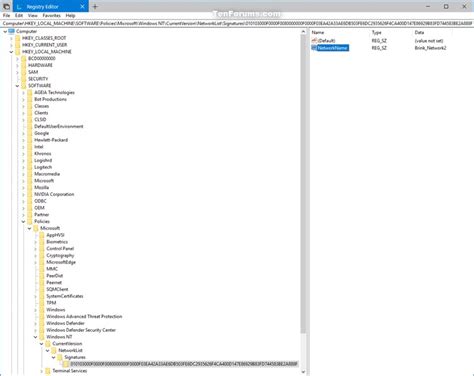Network Name Windows 10 的图像结果