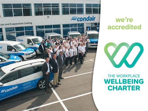 Condair achieves workplace wellbeing charter