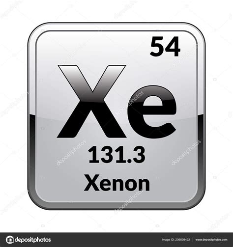 Xenon Element Periodic Table