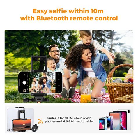 Trípode para cámara K&F Concept de 190 cm (75 pulgadas), ligero y para ...