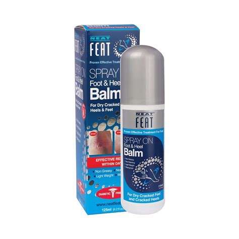 Neat Feat® Spray On Foot & Heel Balm 125ml – The Antiperspirant and ...
