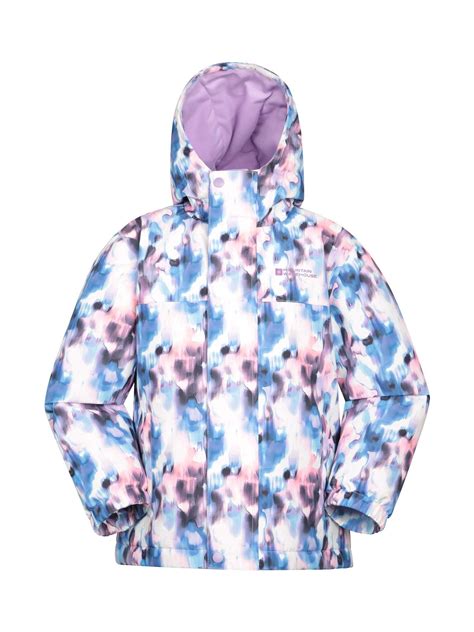 Buy Mountain Warehouse Purple Polar Zone Kids Snow Jacket Jogges Set ...