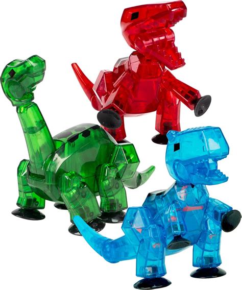 Buy Zing Stikbot MEGA Dino 3 Pack, Complete Set of 3 Stikbot MEGA Dinos ...